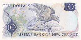 New Zealand, 10 Dollars, 1967, UNC,166a