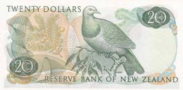 New Zealand, 20 Dollars, 1967, UNC,p167a, ... 