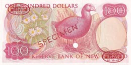 New Zealand, 100 Dollars, 1968, UNC,p168as, ... 
