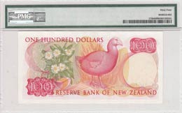 New Zealand, 100 Dollars, 1985-1989, ... 