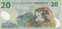 New Zealand, 20 Dollars, 2008, UNC,p187b