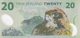 New Zealand, 20 Dollars, 2006, UNC,p187b