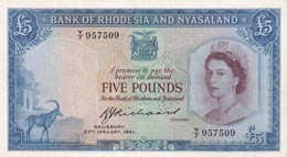 Rhodesia & Nyasaland, 5 ... 