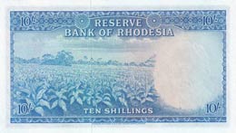 Rhodesia, 10 Shillings, 1964, UNC,p24f