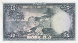 Rhodesia, 5 Pounds, 1964, AUNC,p26a