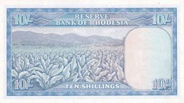 Rhodesia, 10 Shillings, 1968, XF (+),p27b