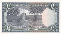 Rhodesia, 5 Pounds, 1966, UNC,p29b