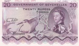 Seychelles, 20 Rupees, ... 