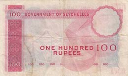 Seychelles, 100 Rupees, 1973, VF,p18d