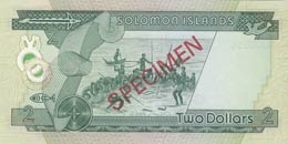 Solomon Islands, 2 Dollars, 1977, UNC,p5s, ... 