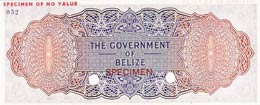 Belize, 2 Dollars, 1974, UNC,p34as, COLOR ... 