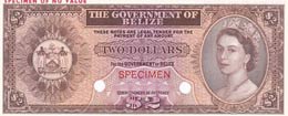 Belize, 2 Dollars, 1974, ... 