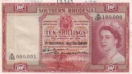 Southern Rhodesia, 10 ... 