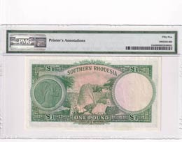 Southern Rhodesia, 1 Pound, 1952, UNC,p13s, ... 