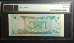 Belize, 1 Dollar, 1983, UNC,p43