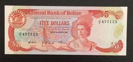 Belize, 5 Dollars, 1989, ... 