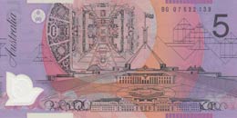 Australia, 5 Dollars, 2002, UNC,p57a