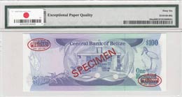 Belize, 100 Dollars, 1983, UNC,p50as, ... 