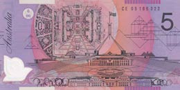 Australia, 5 Dollars, 2005, UNC,p57c