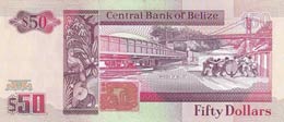 Belize, 50 Dollars, 1991, UNC,p56b