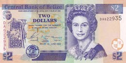 Belize, 2 Dollars, 2003, ... 