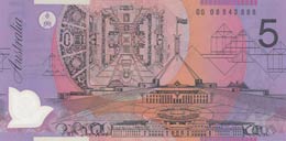 Australia, 5 Dollars, 2008, UNC,p57f