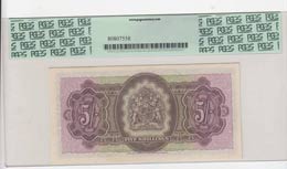Bermuda, 5 Shillings, 1957, UNC,p18b