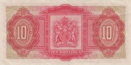Bermuda, 10 Shillings, 1957, XF,p19b