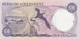 Bermuda, 10 Dollars, 1970, UNC,p25a, Low ... 