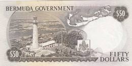 Bermuda, 50 Dollars, 1970, UNC,p27a, Low ... 