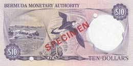 Bermuda, 10 Dollars, 1978, UNC,p30
