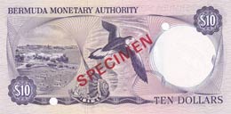 Bermuda, 10 Dollars, 1978, UNC,p30as, ... 