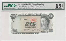 Bermuda, 20 Dollars, ... 