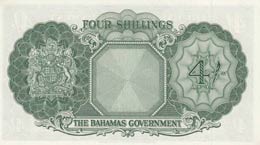 Bahamas, 4 Shillings, 1954, UNC,p13b