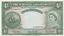 Bahamas, 4 Shillings, ... 