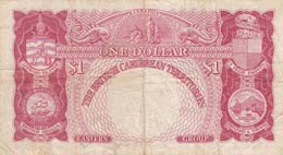 British Caribbean Territories, 1 Dollar, ... 