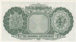 Bahamas, 4 Shillings, 1953, XF (+),p13d