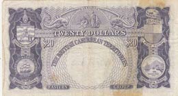 British Caribbean Territories, 20 Dollars, ... 