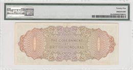 British Honduras, 20 Dollars, 1973, VF,p32c