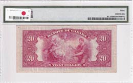 Canada, 20 Dollars, 1935, VF,p10