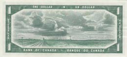 Canada, 1 Dollar, 1954, UNC,p66a, DEVIL FACE