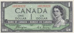Canada, 1 Dollar, 1954, ... 