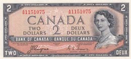 Canada, 2 Dollars, 1954, ... 
