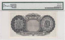 Bahamas, 1 Pound, 1961, AUNC,p15c