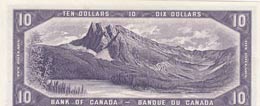 Canada, 10 Dollars, 1954, XF (+),p69b, ... 