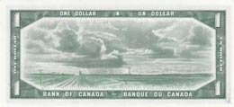 Canada, 1 Dollar, 1954, UNC,p74b