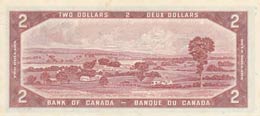 Canada, 2 Dollars, 1954, UNC,p75b, ... 