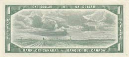 Canada, 1 Dollar, 1954, XF (+),p75b