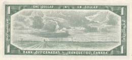 Canada, 1 Dollar, 1954, XF,p75b