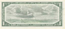 Canada, 1 Dollar, 1954, UNC,p75c